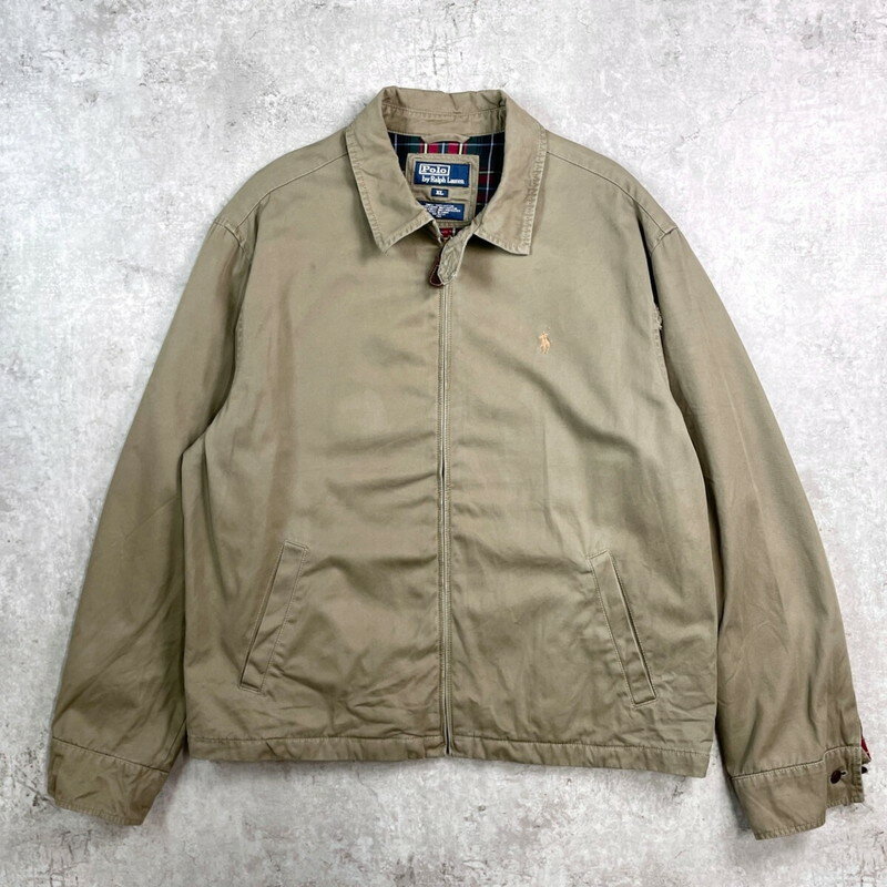 90年代 Polo by Ralph Lauren ポロバイラルフローレン スイングトップ メンズXL 古着【中古】(4)