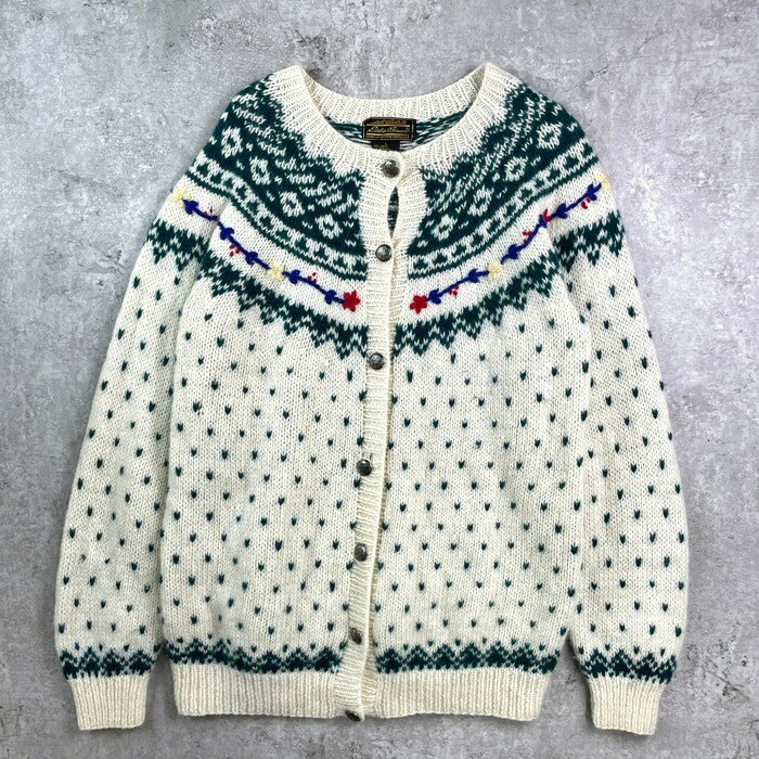 80ǯ Eddie Bauer ǥХ Υǥå С ˥åȥǥ L ǥXL š