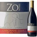 ]E CY Jj 2019@Zo Wines Carignane 2019@JtHjAC \m} ԃC Jj 100N OLD VINE I[h@C Ö