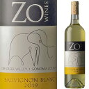 ゾウ ワインズ ソーヴィニヨン ブラン 2019 Zo Wines Sauvignon Blanc 2019 カリフォルニアワイン ソノマ 白ワイン ソーヴィニヨン ブラン