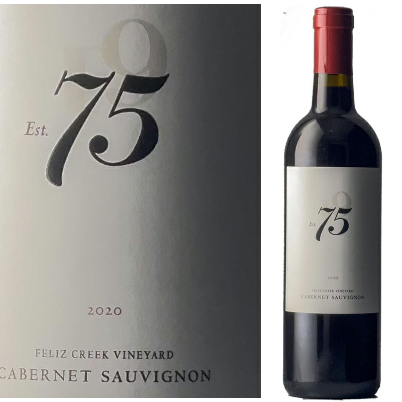 2020 アミュレット・エステート　75 ワインカンパニー カベルネ・ソーヴィニヨン　Amulet Estate 75 WINE CO. Cabernet Sauvignon 2020　カリフォルニアワイン ナパ　赤ワイン カベルネ・ソーヴィニヨン