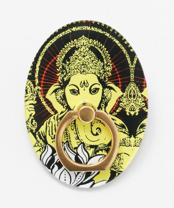 チャイハネ公式店 [ガネーシャスマホリング] エスニック アジアン ボヘミアン スマホケース スマホリング/ストラップ ASJP32A1