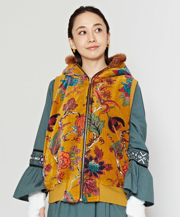 【SALE】チャイハネ公式店 [ベロラベスト] エスニック アジアン ボヘミアン ファッション アウター/カーデ IBT-3301のサムネイル