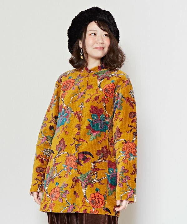 【SALE】チャイハネ公式店 [ベロラジャケット] エスニック アジアン ボヘミアン ファッション アウター/カーデ IBT-3304のサムネイル