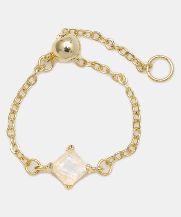 【10%OFFクーポン 11.20 20:00〜11.27 1:59】岩座(いわくら)公式店 [菱石リング　レインボームーンスト..