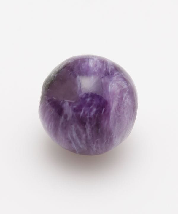 岩座(いわくら)公式店 [チャロアイト珠　8mm] 岩座 お清め 浄化 天然石 パワーストーン 誕生石 願掛け アクセサリー パーツ/ペンダントトップ 2CHZ0254