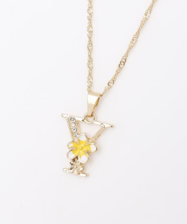 Kahiko公式店 [プルメイニシャルネックレス] カヒコ ハワイアン ハワイアン雑貨 アクセサリー ネックレス 46PZ4203