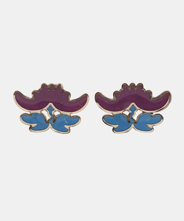 楽天アミナコレクション 公式【通販限定SALE】倭物やカヤ公式店 [花紋ピアス] 和柄 和モダン 和服 レトロ モダン 和服 和 洋服 昭和レトロ アクセサリー ピアス 7PZZ4201