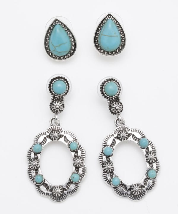 【10%OFFクーポン 11.20 20:00〜11.27 1:59】【通販限定SALE】Kahiko公式店 [ターコカウラSETピアス] ..