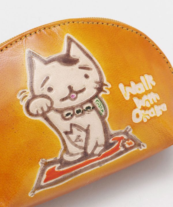 【SALE】【チャイハネ公式店】 [【限定】おかかレザーミニポーチ] エスニック アジアン ボヘミアン ファッション雑貨 ポーチ/キーケース/ペンケース IIAP4202 エスニックファッション cayhane-10073101 アミナコレクション 公式 サンプル画像2