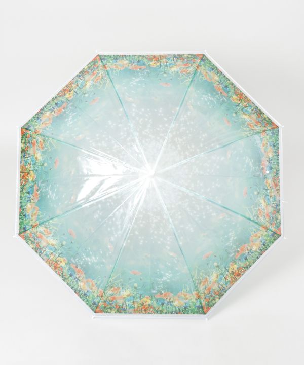 【10%OFFクーポン 11.20 20:00〜11.27 1:59】チャイハネ公式店 [フラワークリアビニ傘] エスニック ア..