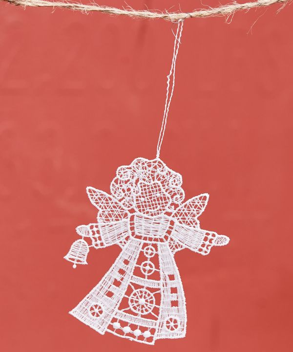 欧州航路公式店 [【Fromドイツ】エンゲルレースオーナメント] ヨーロッパ雑貨　ファッション 北欧 インテリア クリスマス雑貨 LEGP3813