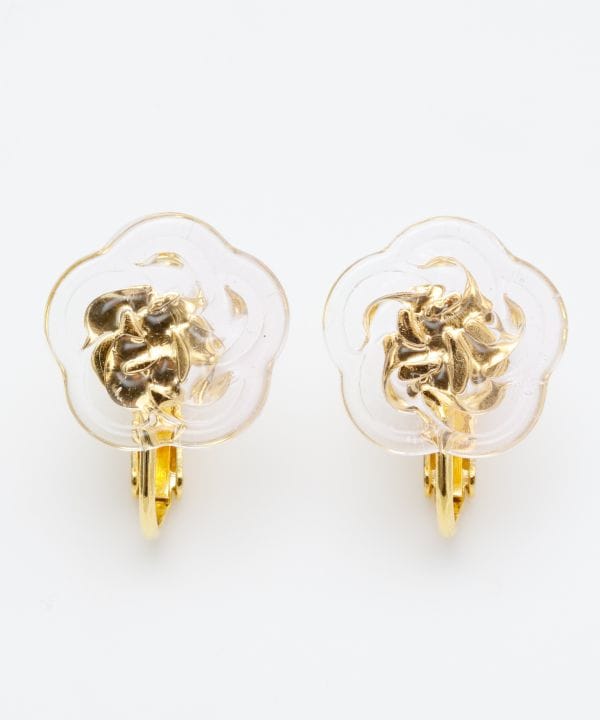 倭物やカヤ公式店 [結びガラス守りイヤリング] 和柄 和モダン 和服 レトロ モダン 和服 和 洋服 昭和レトロ アクセサリー ピアス 72PZ5103