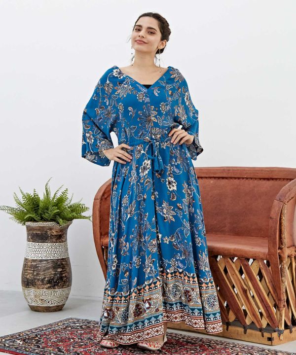 チャイハネ公式店 [リイーナワンピース] エスニック アジアン ボヘミアン ファッション ワンピース IAC-5137のサムネイル