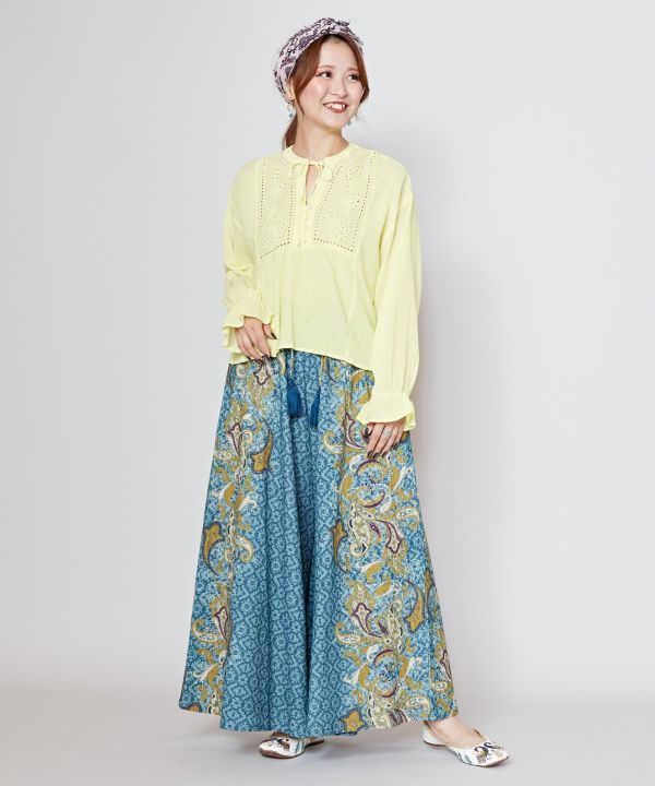 チャイハネ公式店 [デュオパンツ] エスニック アジアン ボヘミアン ファッション ...