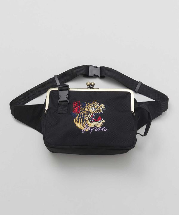 倭物やカヤ公式店 [刺しジャンBAG] 和柄 和モダン 和服 レトロ モダン 和服 和 洋服 昭和レトロ がま口/バッグ他 バッグ/トート 7CEP5101