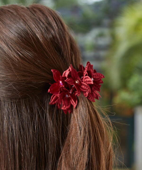 Maunaloa公式店 [ピカケヘアゴム] マウナロア フラ フラダンス衣装 レッスン用品 M...