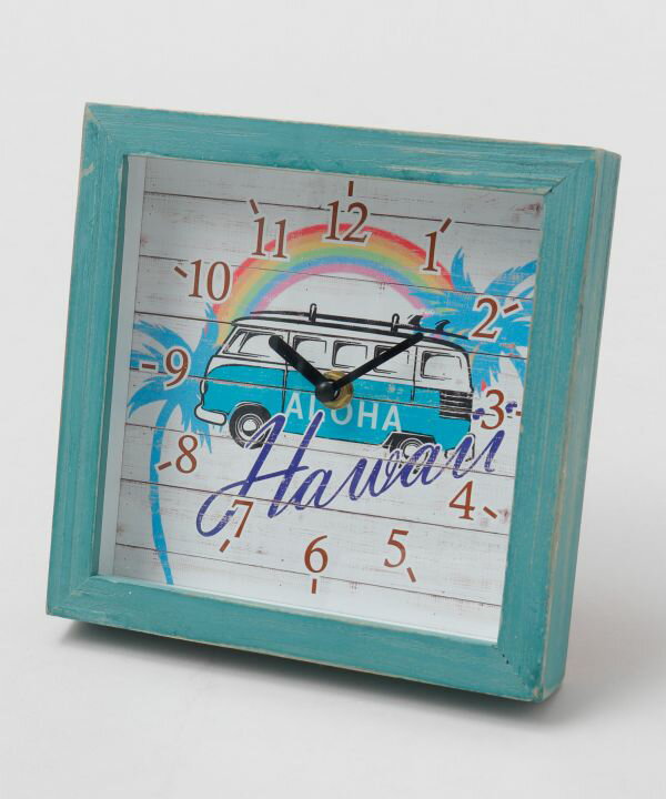 Kahiko公式店 [アヌエヌエバスクロック] カヒコ ハワイアン ハワイアン雑貨 雑貨/インテリア 時計 42HP5206