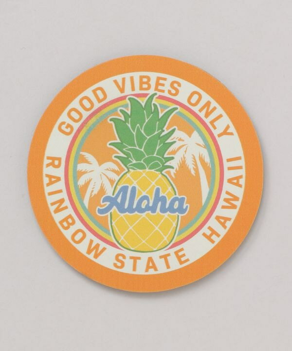 Kahiko公式店 [【珪藻土】カラフルアロハコースター] カヒコ ハワイアン ハワイアン雑貨 雑貨/インテリア キッチンアイテム/食器 45GP5201