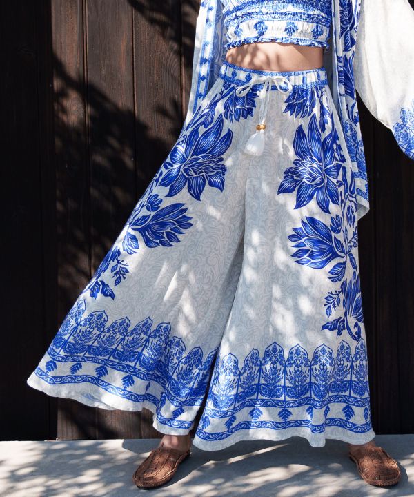 チャイハネ公式店 [ロエティパンツ] エスニック アジアン ボヘミアン ファッション レディースパンツ/サロペ IAC-5226のサムネイル