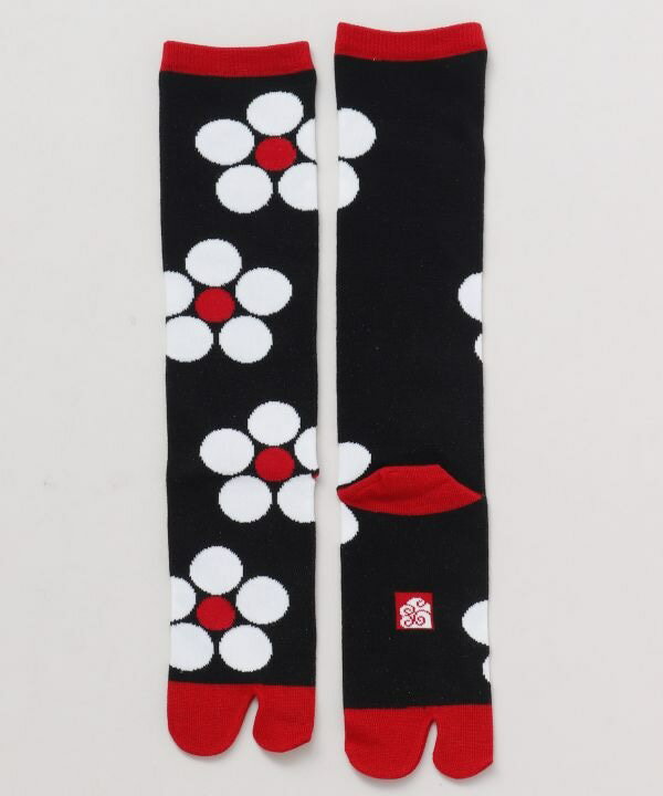 倭物やカヤ公式店 [梅ハイソックス足袋（23-25cm）] 和柄 和モダン 和服 レトロ モダン 和服 和 洋服 ..