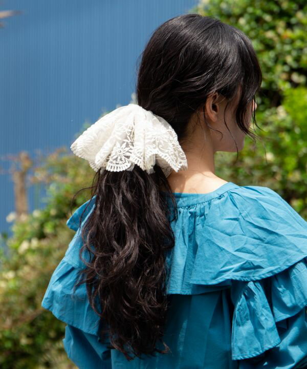 チャイハネ公式店 [スカシステッチシュシュ] エスニック アジアン ボヘミアン アクセサリー ヘアアクセサリー CYWZ5807 エスニックファッション