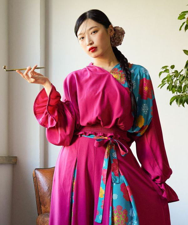 チャイハネ公式店 [ピオラナTOP] エスニック アジアン ボヘミアン ファッション トップス/レディース COT-5305のサムネイル