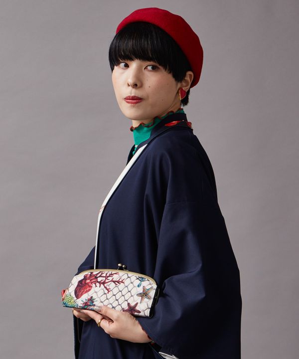 倭物やカヤ公式店 [長財布《重宗玉緒×倭物やカヤ》] 和柄 和モダン 和服 レトロ モ...