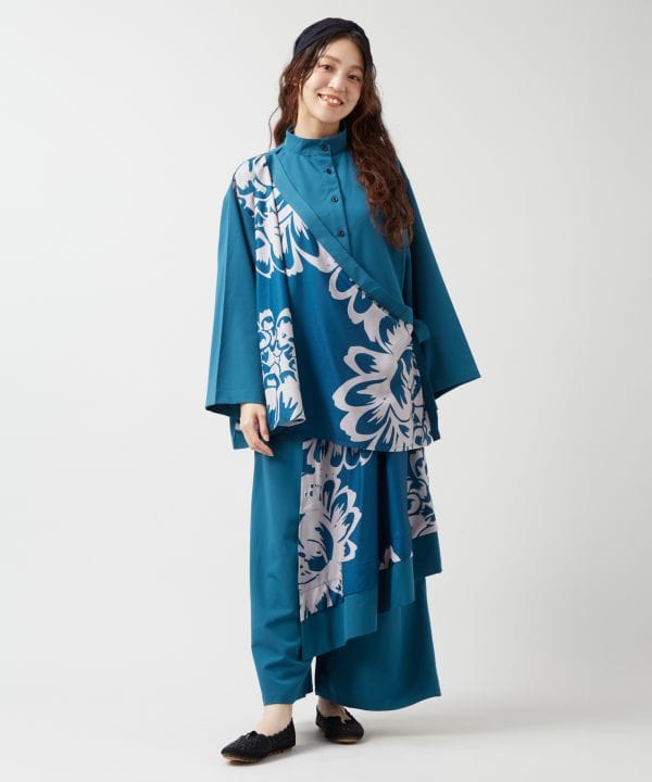 【SALE】チャイハネ公式店 [セマムパンツ] アジアン ボヘミアン エスニック ファッション レディースパンツ/サロペ エスニックファッション COT-5318 cayhane-10076599 アミナコレクション 公式 サンプル画像2