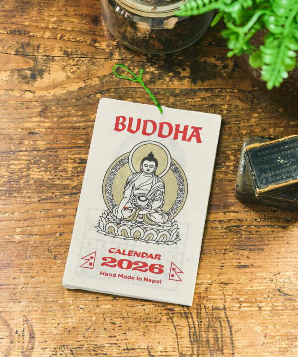 【10%OFFクーポン 11.20 20:00〜11.27 1:59】チャイハネ公式店 [【2026年カレンダー】BUDDHA　ミニ] エ..