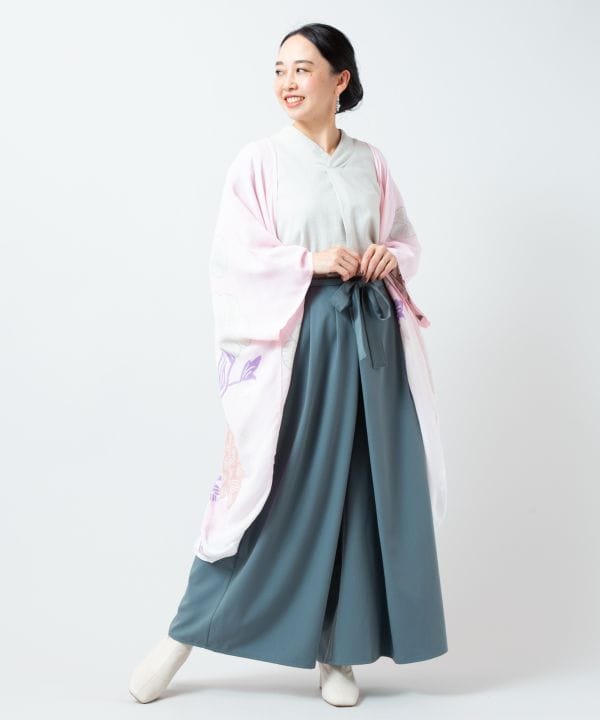 倭物やカヤ公式店 [澄み心パンツ] 和柄 和モダン 和服 レトロ モダン 和服 和 洋服 昭和レトロ ファッション レディースボトムス 76T-6102 cayhane-10077233 アミナコレクション 公式 サンプル画像2
