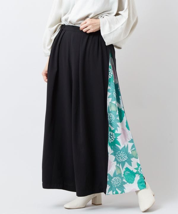 【SALE】倭物やカヤ公式店 [四季の春風八掛パンツ] 和柄 和モダン ファッション レディースボトムス7CQ-3101 cayhane-10070417 アミナコレクション 公式 パッケージ画像
