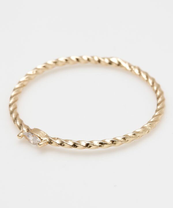 欧州航路公式店 [スリムツイストストーンリング] ヨーロッパ雑貨 ファッション 北欧 アクセサリー リング LKXZ8750