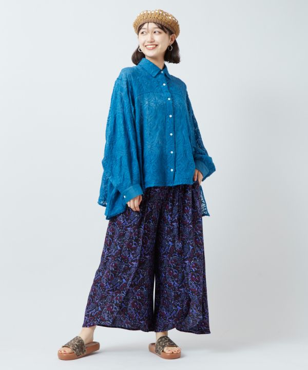 【SALE】チャイハネ公式店 [アシューナパンツ]アジアン ボヘミアン エスニック ファッション レディースパンツ サロペIAC-6174 cayhane-10077780 アミナコレクション 公式 サンプル画像2