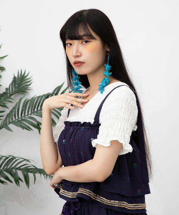 樂天商城 - チャイハネ公式店 [レチョリTOP] アジアン ボヘミアン エスニック ファッション トップス/レディース エスニックファッション CAS-6119
