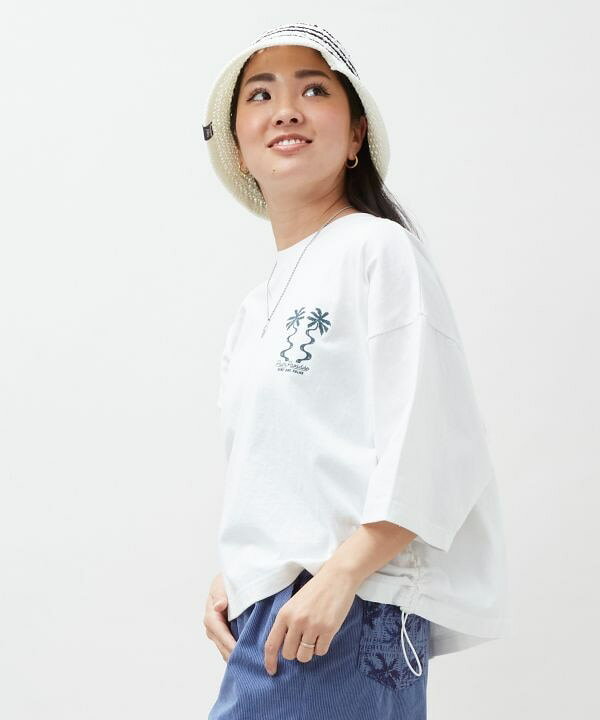 Kahiko公式店 [マニュエルTシャツ【SURF&Palms】] カヒコ ハワイアン ハワイアン雑貨 ファッション レディーストップス 4CG-6211 cayhane-10078753 アミナコレクション 公式 サンプル画像3