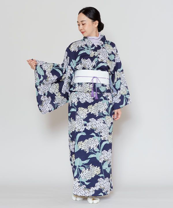 倭物やカヤ公式店 [夏華二部式浴衣] 和柄 和モダン 和服 レトロ モダン 和服 和 洋...