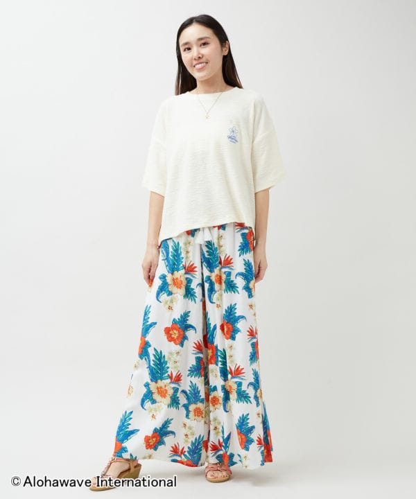 Kahiko公式店 [クーオコアTシャツ【ALOHA MAPUA】] カヒコ ハワイアン ハワイアン雑貨 ファッション レディーストップス 42O-6207 cayhane-10078920 アミナコレクション 公式 サンプル画像2