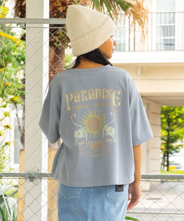 Kahiko公式店 [ピアヒTシャツ【SURF&Palms】] カヒコ ハワイアン ファッション レディーストップス4CG-6301 cayhane-10080131 アミナコレクション 公式 パッケージ画像