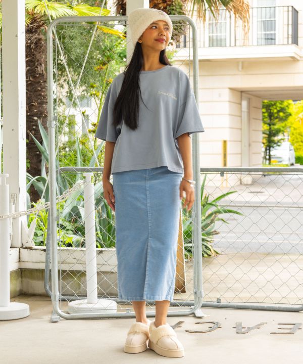 Kahiko公式店 [ピアヒTシャツ【SURF&Palms】] カヒコ ハワイアン ファッション レディーストップス4CG-6301 cayhane-10080131 アミナコレクション 公式 サンプル画像2