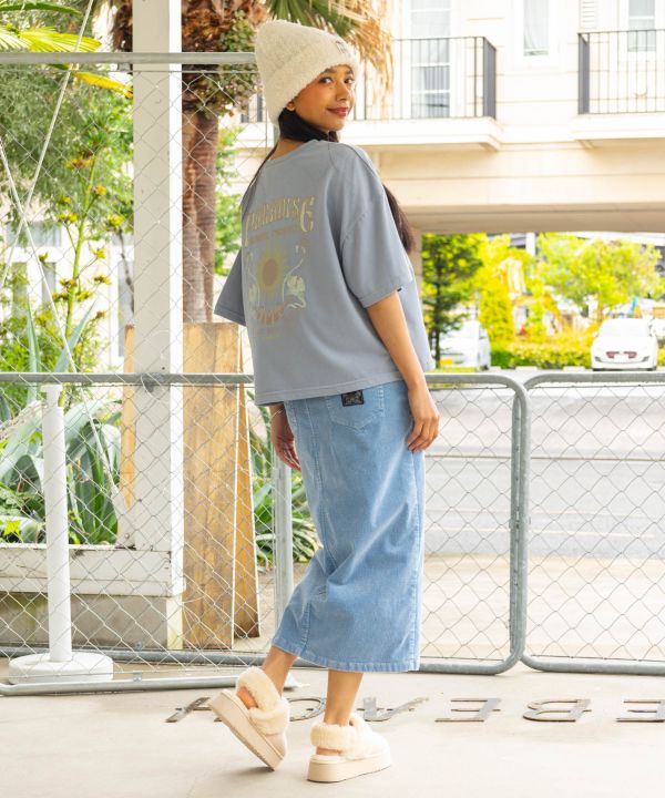 Kahiko公式店 [ピアヒTシャツ【SURF&Palms】] カヒコ ハワイアン ファッション レディーストップス4CG-6301 cayhane-10080131 アミナコレクション 公式 サンプル画像3