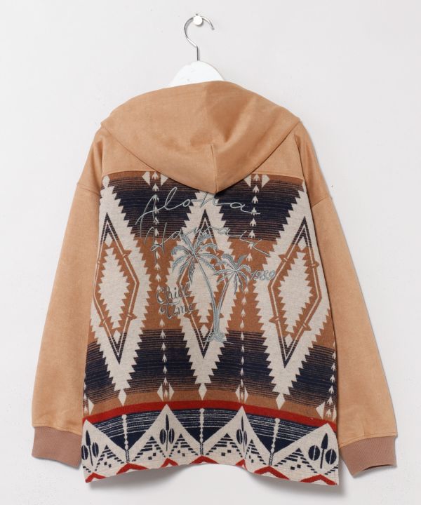 Kahiko公式店 [ワイナクTOP【SURF&Palms】] カヒコ ハワイアン ファッション レディーストップス46R-6312 cayhane-10080677 アミナコレクション 公式 パッケージ画像