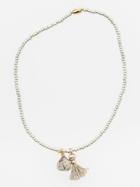 【10%OFFクーポン 11.20 20:00～11.27 1:59】岩座(いわくら)公式店 [三角石フリンジブレスレット] 岩座 お清め 浄化 天然石 パワーストーン 誕生石 願掛け アクセサリー 石とメタルのアクセサリー 2KXZ8612