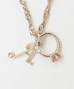 【欧州航路公式店】 マイイニシャルネックレス ヨーロッパ 雑貨 ファッション アクセサリー ネックレス LCSZ1106