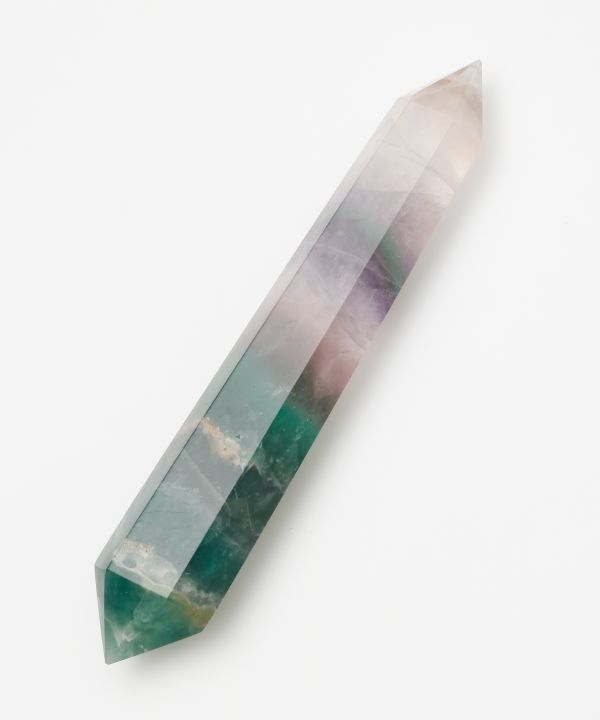  岩座(いわくら)公式店  フローライトWポイント6角 岩座 神社 浄化 天...