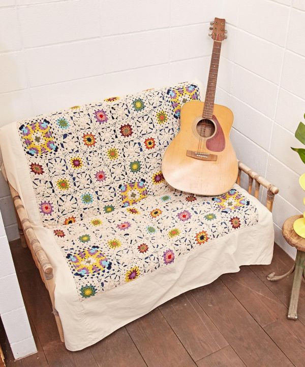 チャイハネ公式店 [クロシュタフリークロス（180cm）] エスニック アジアン ボヘミアン ファブリック ベッドカバー/マルチクロス NSRP21B2のサムネイル