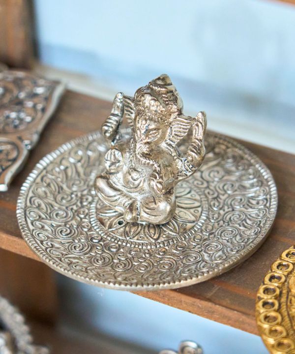 【12/4 20:00〜2時間限定10%OFFクーポン】【チャイハネ公式店】 [ガネチンザ香立て] エスニック アジア..