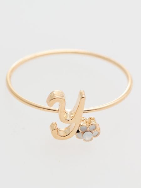 【10%OFFクーポン 11.20 20:00～11.27 1:59】倭物やカヤ公式店 [英字花リング] 和柄 和モダン 和服 レトロ アクセサリー リング/ブレスレット 7KXZ9838