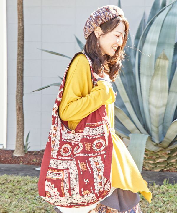 チャイハネ公式店 [グルディBAG] エスニック アジアン ボヘミアン ファッション雑貨 バッグ/リュック IRTP3102