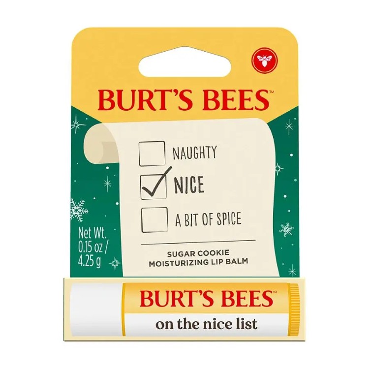 [ホリデー限定]バーツビーズ ホリデー オン・ザ・ナイス・リスト リップバーム 約4.25g Burts Bees Holiday On the Nice List Lip Balm 0.15 oz. blister box 【お取り寄せ商品】